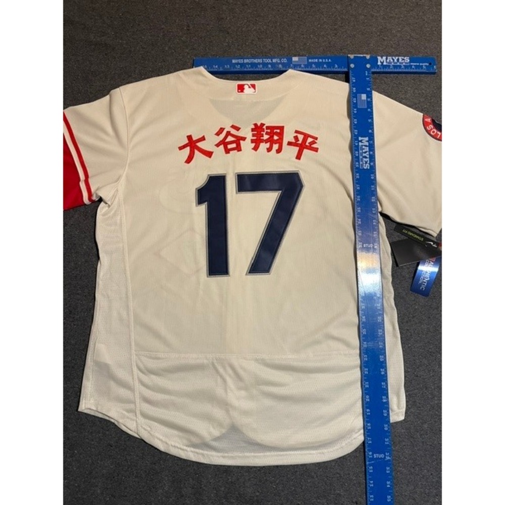 Shohei Ohtani #17 Los Angeles Angels Japanese Nike Authentic Jersey